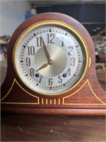 Vintage Plymouth Tambour Mantle Clock