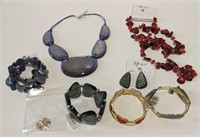 (W) Lot of Style & Co. New Stone Style Jewelry,