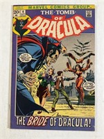Marvel Tomb Of Dracula No.4 1972 Death Of Ilsa