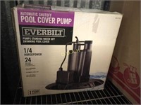 1/4 Hp Automatic Shutoff Pool Cover Pump, 24