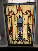 A Classical Design Stained Glass Window