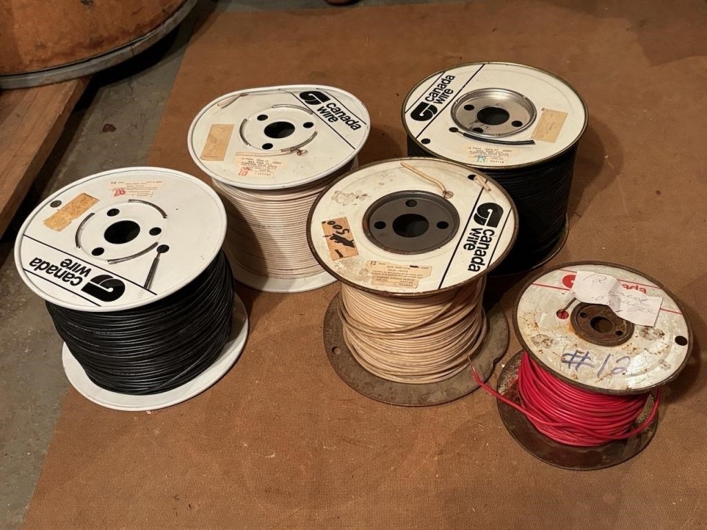 12 Gauge Wire Approx. 1000' Plus 14 Gauge Wire