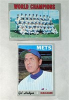 1970 Topps Mets World Champions & MGR Gil Hodges