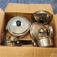 DUNCAN HINES STAINESS STEEL COOKWARE SET
