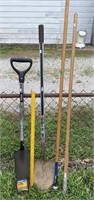 Kobalt Steel Shovel, 2 Wooden Handles & Shovel 4