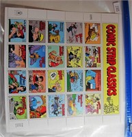 Comic Strip Classic Stamps  20 @32 cents
