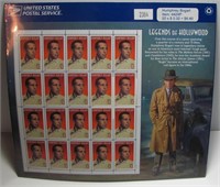 Legends of Hollywood Stamps-  Bogart 20@32Cents