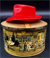 Vintage 5th Avenue Dobbs Advertising Tin W