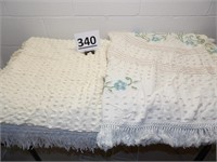 2 Chenille Bedspreads