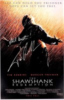 Autograph Shawshank Redemption Poster