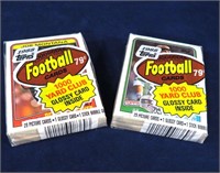 1988 Topps Unopened Football Cards