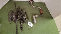HAND DRILL AND AUGER LOT