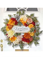 24” Fall Wreaths for Front Door