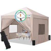 Quictent Privacy 10x10 Pop up Canopy Tent with