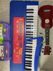 Misc. group of music instruments