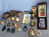 Crystal/Tarot Lot Includes Egg Shaped Healing