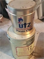 Utz Potato Chip Cans