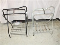 2 Fold Up Saddle Racks