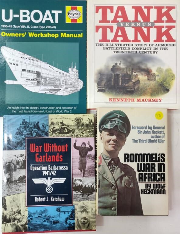 4 Tank & War Books