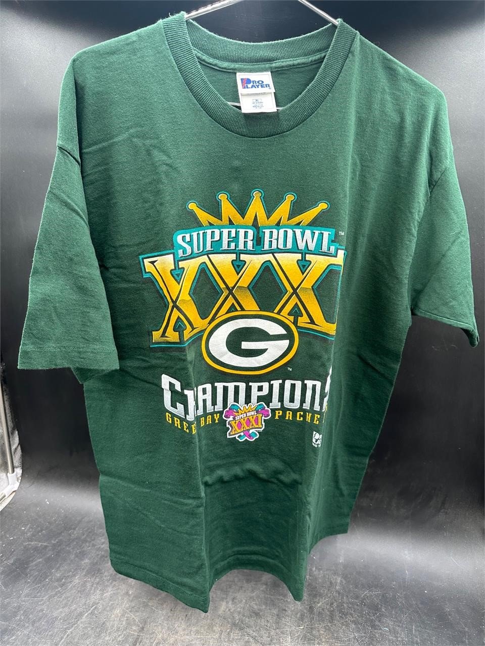 Green Bay Packers Super Bowl XXXI Champions XL Tee
