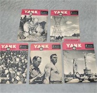 5 - 1945 Yank magazines