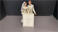 Lenox Just Married with original box and COA