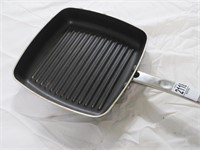 Green Grill-Ridged Frying Pan