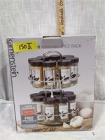 16 Jar Rotating Spice Rack in OG Box