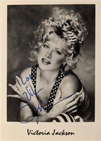 Victoria Jackson Signed Photo