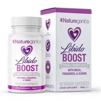 Natureganics Natural Libido Boost for Women  60 Co