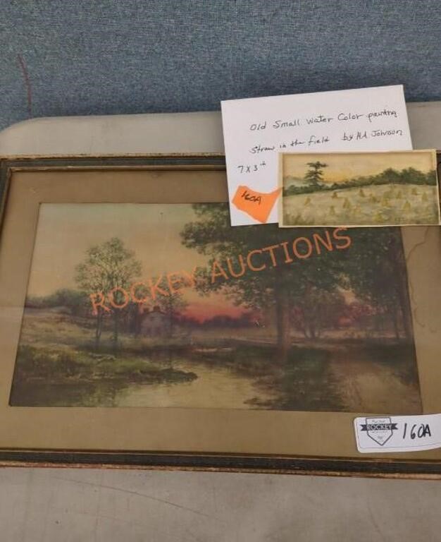 Vintage original watercolors