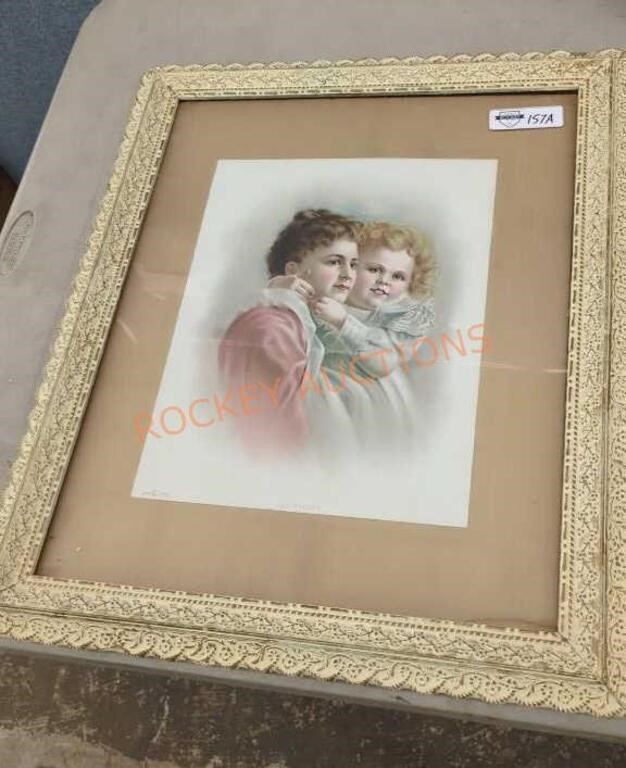 vintage Framed Art "The Mother "