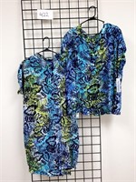 New Women's Blue Ginger Dress and Top - Size XXL