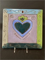 Heart Art Tile/Trivit -MFA Boston