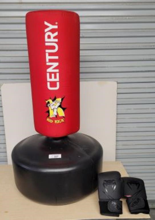 CENTURY KICKBOX BAG WITH GLOVES