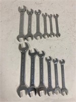 Gray metric wrench sets.