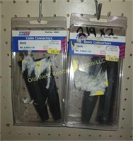(2) Packages of Cable Connectors (#219)