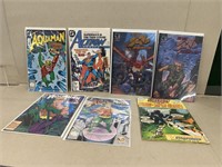 Aquaman the avengers Superboy comic book lot