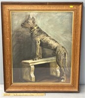 Dog Portrait Watercolor Painting