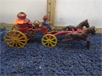 CAST IRON FIRE WAGON