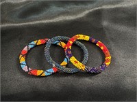 Native American Inspired Beaded Bracelets