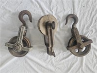 Antique Pulleys