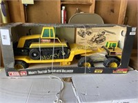 Tonka Tractor Trailer with Bulldozer