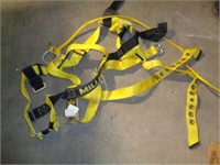 2 Miller Safety Harnesses and a Support Belt