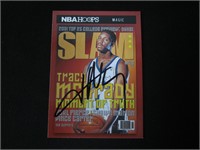 Tracy McGrady signed basketball card COA