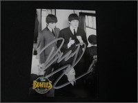 Paul McCartney signed collectors card COA