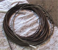 Assortment of steel cable.