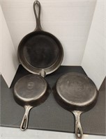 Griswold #6 pan and Griswold #8 pan these 2 have