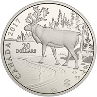 2017 $20 Nature's Impressions: Woodland Caribou -