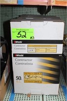 50' Contractor Extension Cords, NIB